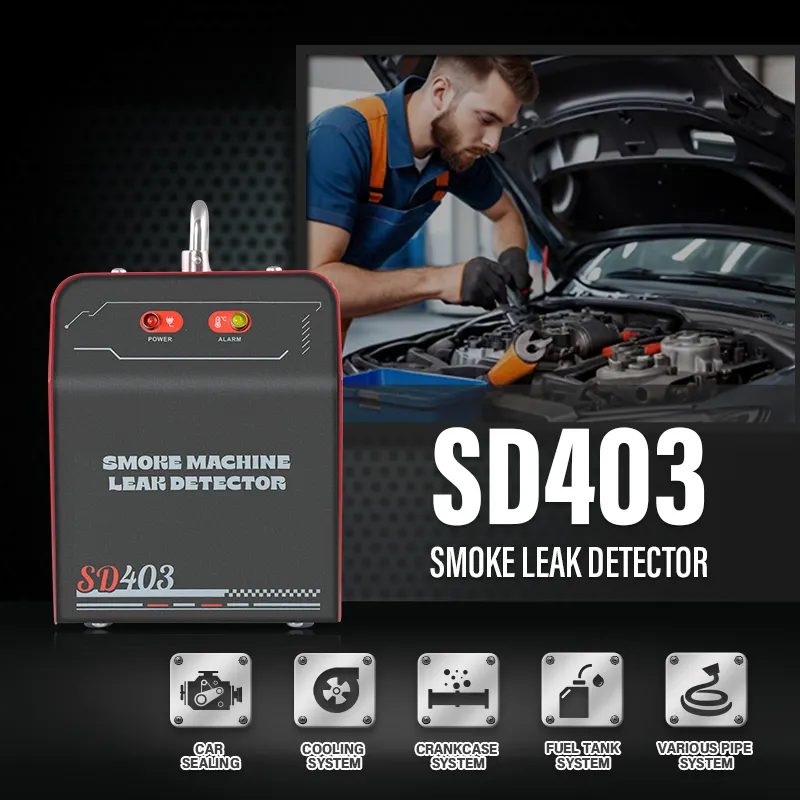SD403 Fast Leak Locator – 12V Rök-läckdetektor för fordon