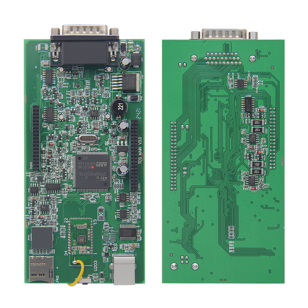 Anpassad V3.0 Dubbelkort Multidiag Pro Fullsystem Bil Lastbil Diagnostik Verktyg 2017.3 Version
