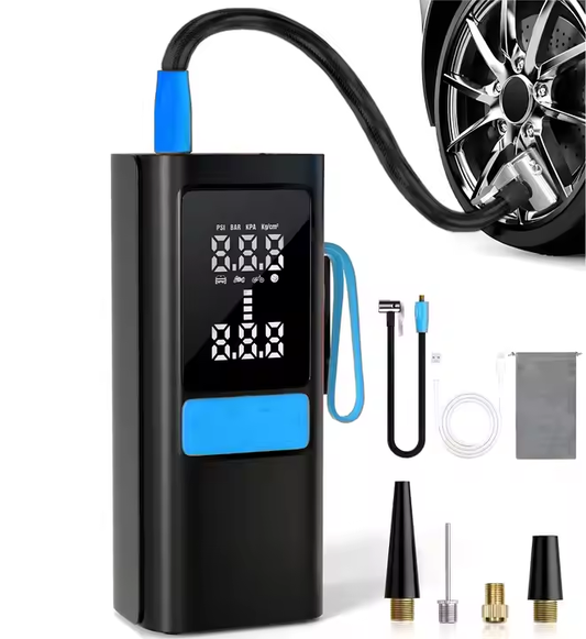 MU-200 Mini Trådlös Elektrisk Bärbar Däckpump