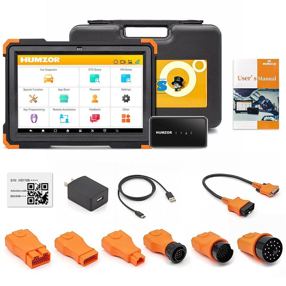HUMZOR NexzSYS NS366S OBD2 Scanner - Professionell Bil Diagnosverktyg