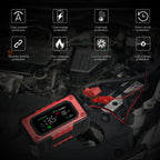 FOXSUR FBC1207E 12V/7A Smart Batteriladdare Tillbehör