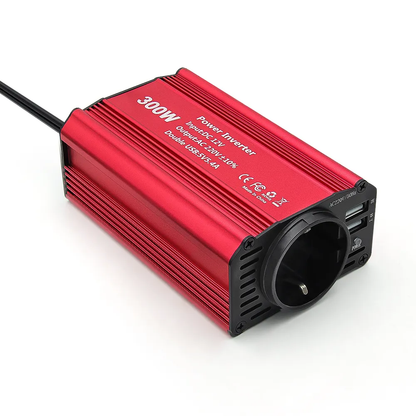 Power Inverter DC 12V till AC 220V/110V med USB-laddare