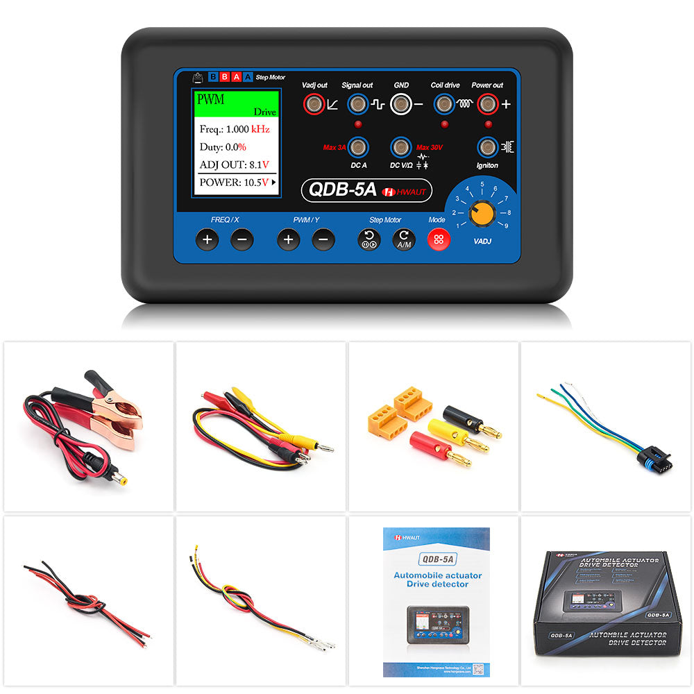 QDB-5A Automotive Ignition Coil Tester – Advanced Ignition Coil and Actuator Analyzer