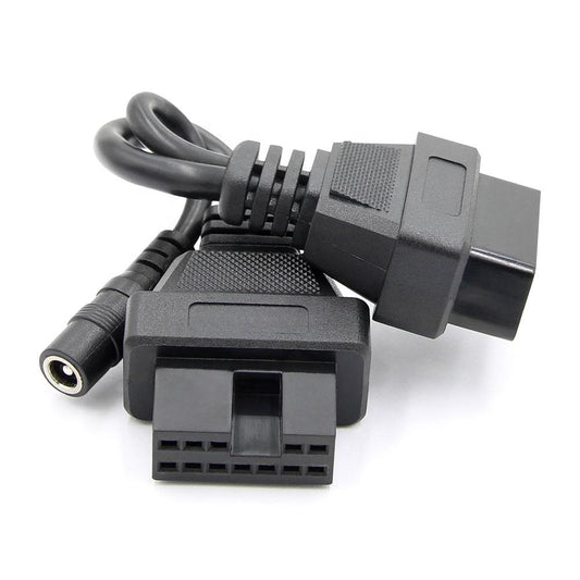 OBD 16-pin hane till 12-pin diagnos kabel för Mitsubishi