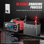 FOXSUR FAC-150 Smart Batteriladdare 12V/24V – 15A/5A
