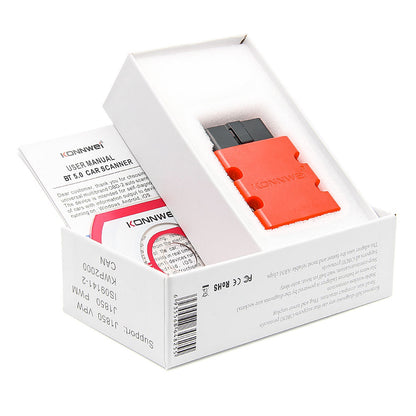 Konnwei KW902 OBD2 Wireless Scanner Elm327 V1.5 BT5.0