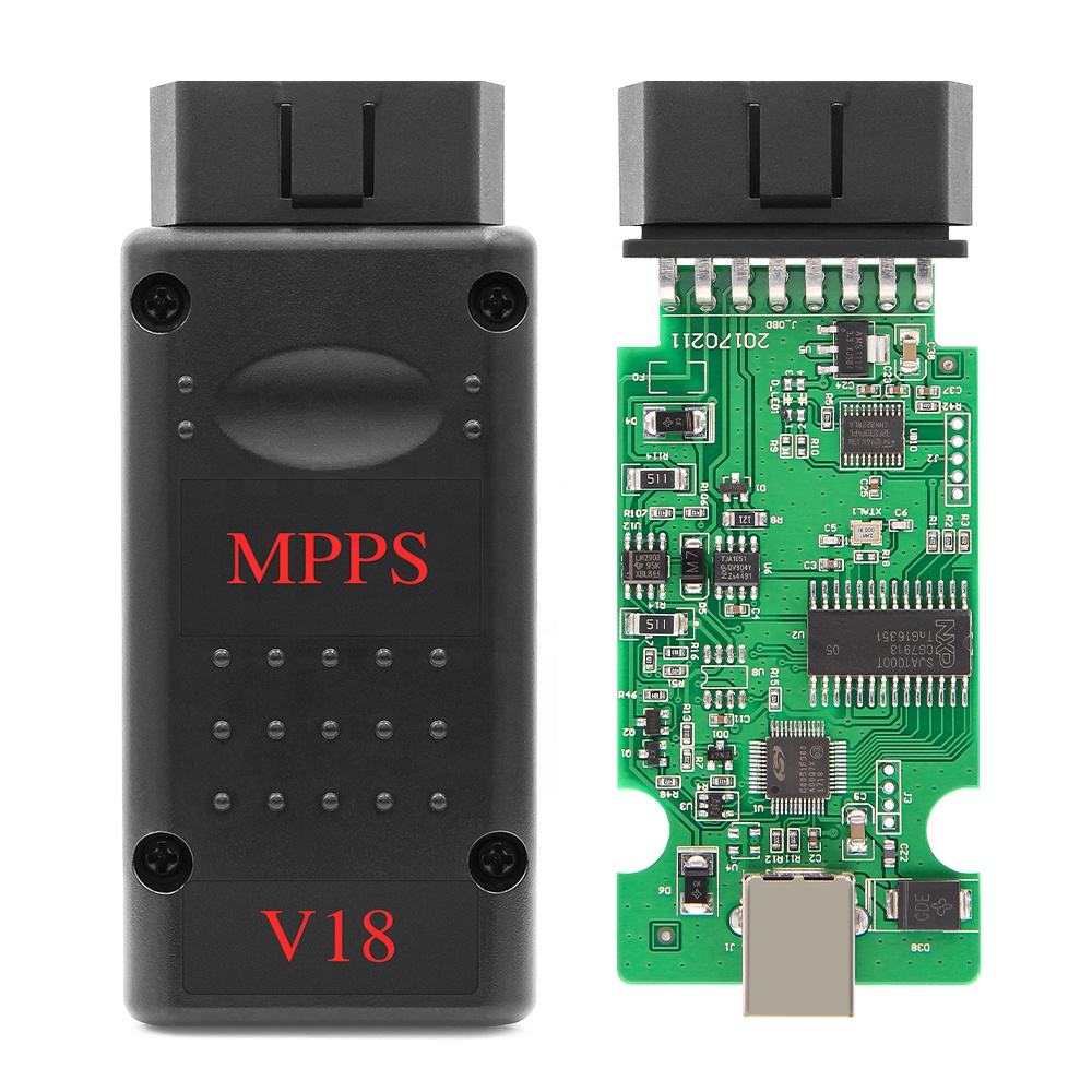 MPPS V18 Bil ECU Chip Tuning Interface med Breakout Tricore Kabel