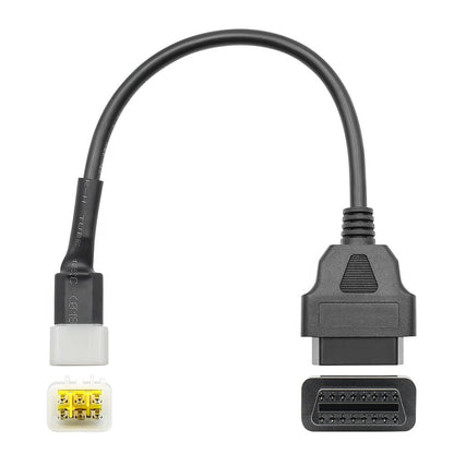 6 Pin till OBD2 16 Pin Adapter för DELPH MC
