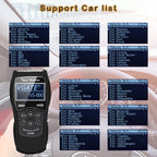 VGATE MaxiScan VS890 OBD2 Code Reader med Hebreiska