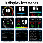 Double System OBD GPS HUD Head Up Display P11