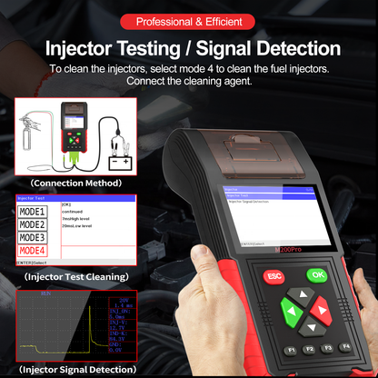 Jdiag M200 Pro Motorcykeldiagnosverktyg med ECU Remapping