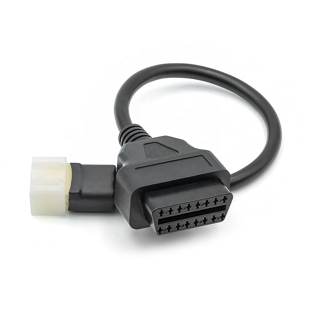 6 Pin till OBD2 16 Pin Adapter för DELPH MC
