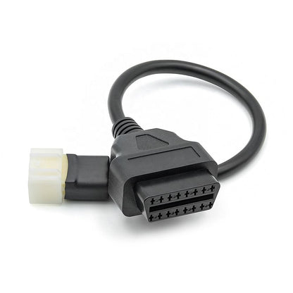 6 Pin till OBD2 16 Pin Adapter för DELPH MC