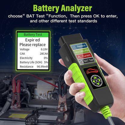 Topdiag BT400 Bilbatteritestare – 4-i-1 Diagnostikverktyg