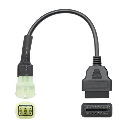 6 Pin till OBD 16 Pin Adapter för KTM Motorcyklar