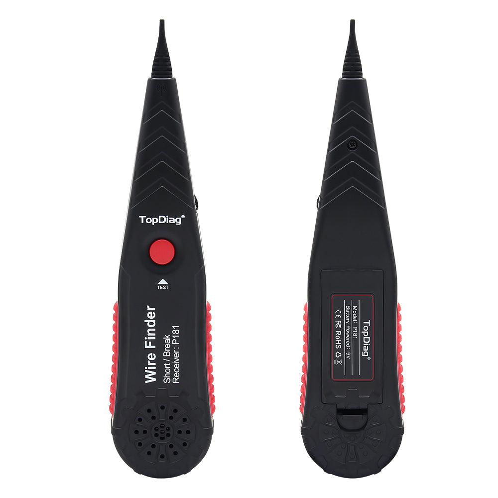 Topdiag P200 – Smart kretsprovare / Power Probe-testare med oscilloskop & batteritest (9–30V, 2,4″ TFT) Testverktyg