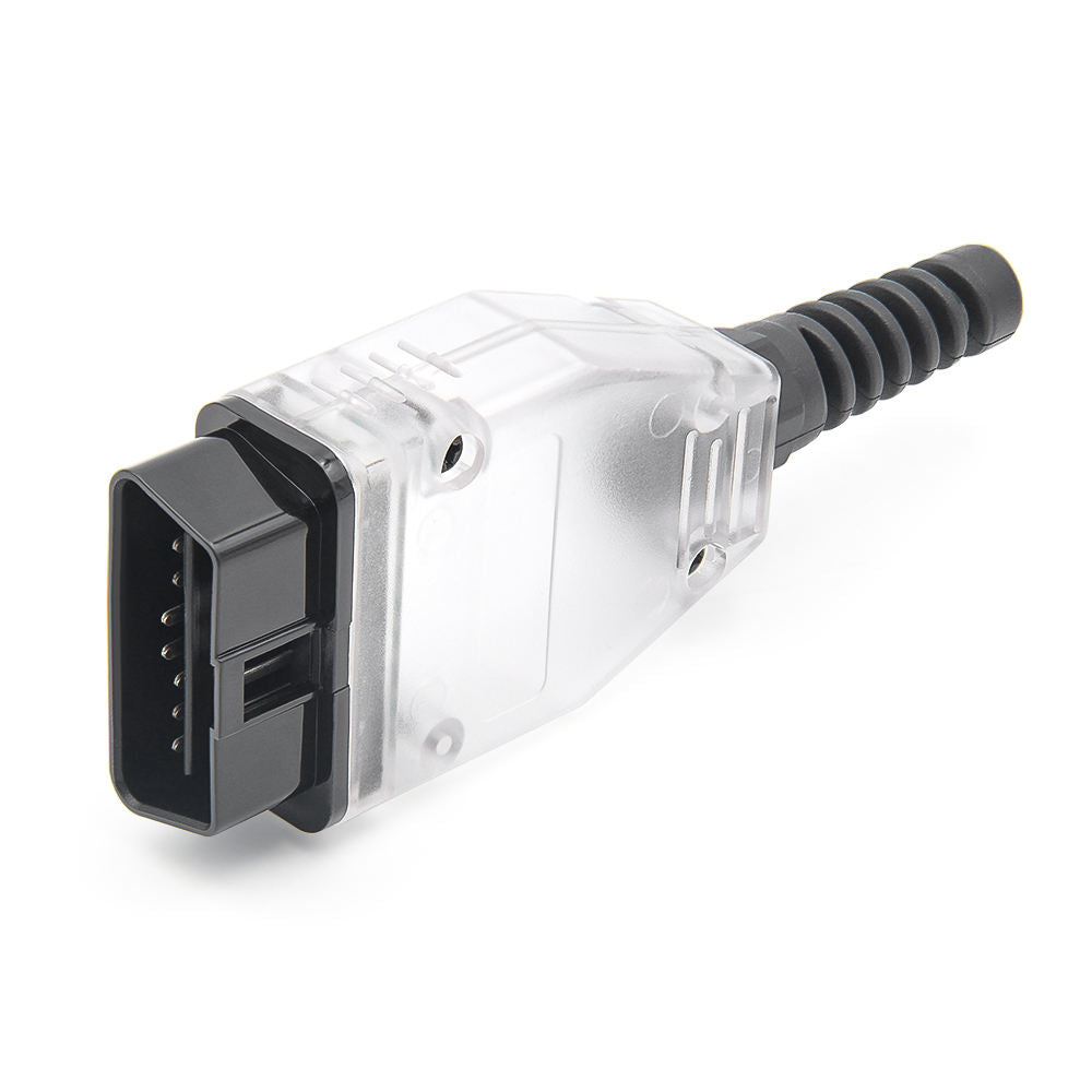 OBD2 16PIN Haneadapter med Blå och Vit Färg