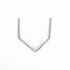 100pcs Plastsvetsningsspik 0.6mm 0.8mm för Plastsvetspistol