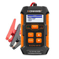 KONNWEI KW520 – Digital 3 - i - 1 batteritestare + 12V/10A & 24V/5A snabbladdare med Pulse Repair - Felkodsläsare