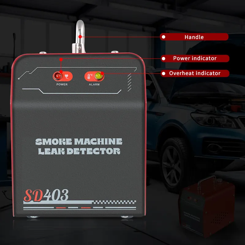SD403 Fast Leak Locator – 12V Rök-läckdetektor för fordon