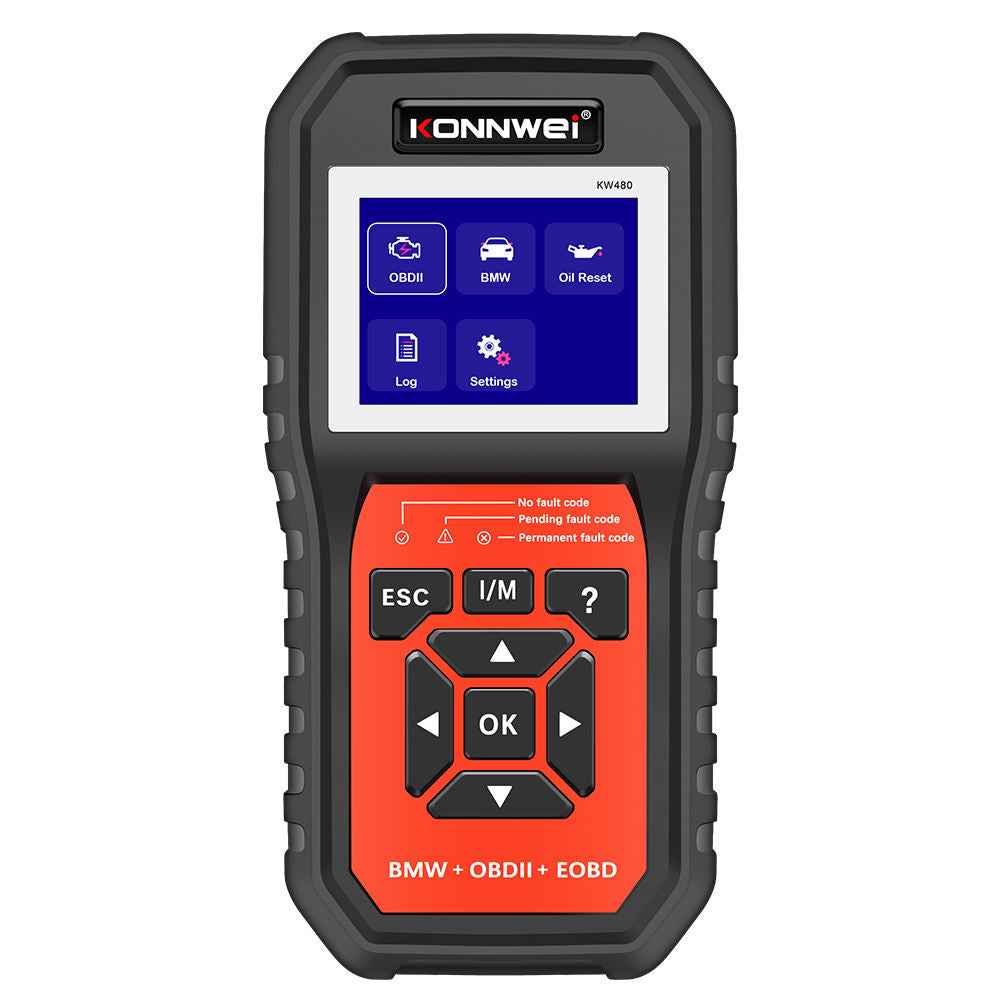 KONNWEI KW480 OBD2 Scanner för BMW - Full System Diagnostic Tool Felkodsläsare