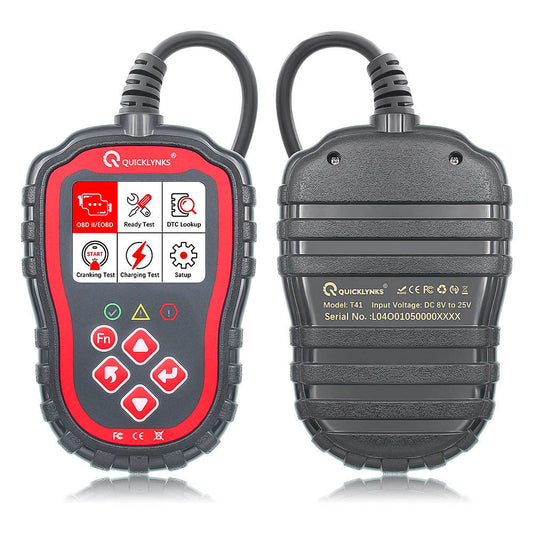 Quicklynks T41 OBD2 Bilmotor Felsökningsverktyg