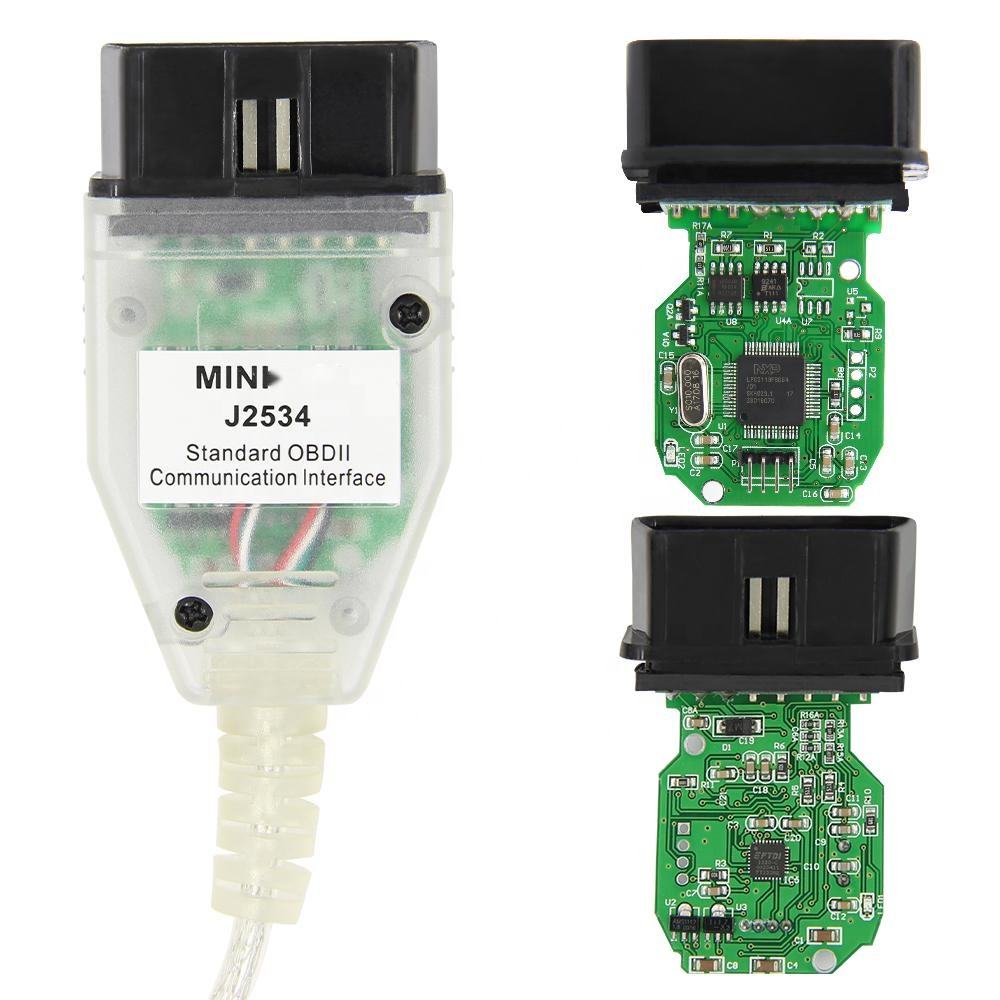 USB till OBD2 16pin MINI J2534 Diagnostik Kabel för Toyota TIS Techstream