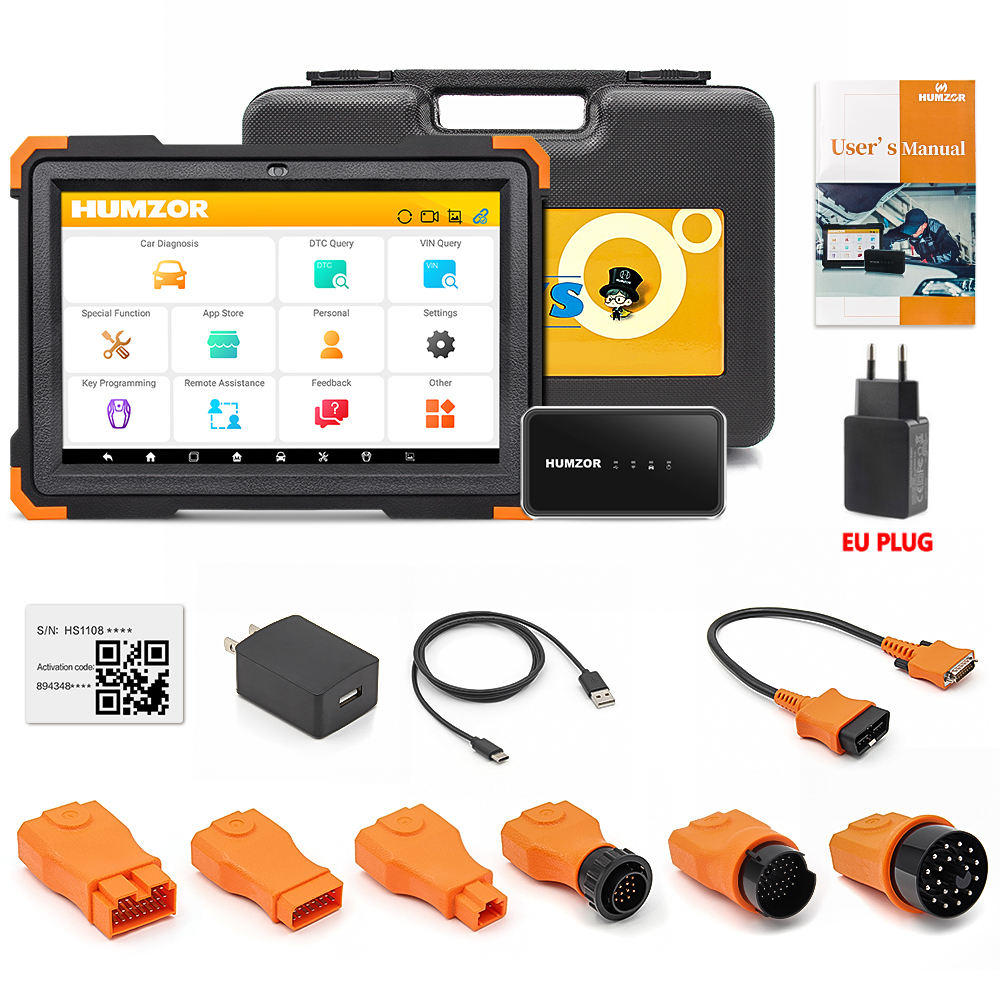 HUMZOR NexzSYS NS366S OBD2 Scanner - Professionell Bil Diagnosverktyg