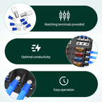 Universell DC Automotive Fuse Block 12 V / 24 V Tillbehör