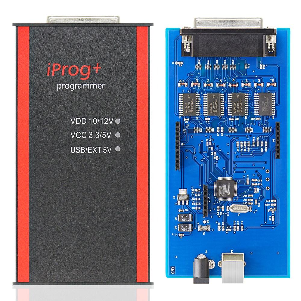 V87 Iprog+ Iprog Pro Programmer - Universell IMMO SRS Dashboard Återställning till 2019