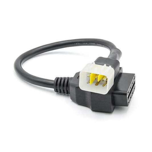 6 Pin till OBD2 16 Pin Adapter för DELPH MC