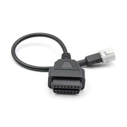 OBD-motorcykelkabel för Yamaha 3 Pin Plug till OBD2 16 Pin Adapter