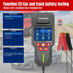 KONNWEI KW700 – Batteritestare 12V/24V med inbyggd skrivare - Felkodsläsare