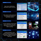 KONNWEI KW330 – OBD2/EOBD felkodsläsare (Enhanced Handheld Automotive Engine Analyzer) - Felkodsläsare