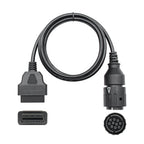 ICOM-D 10pin till 16pin OBD2 Adapterkabel för BMW