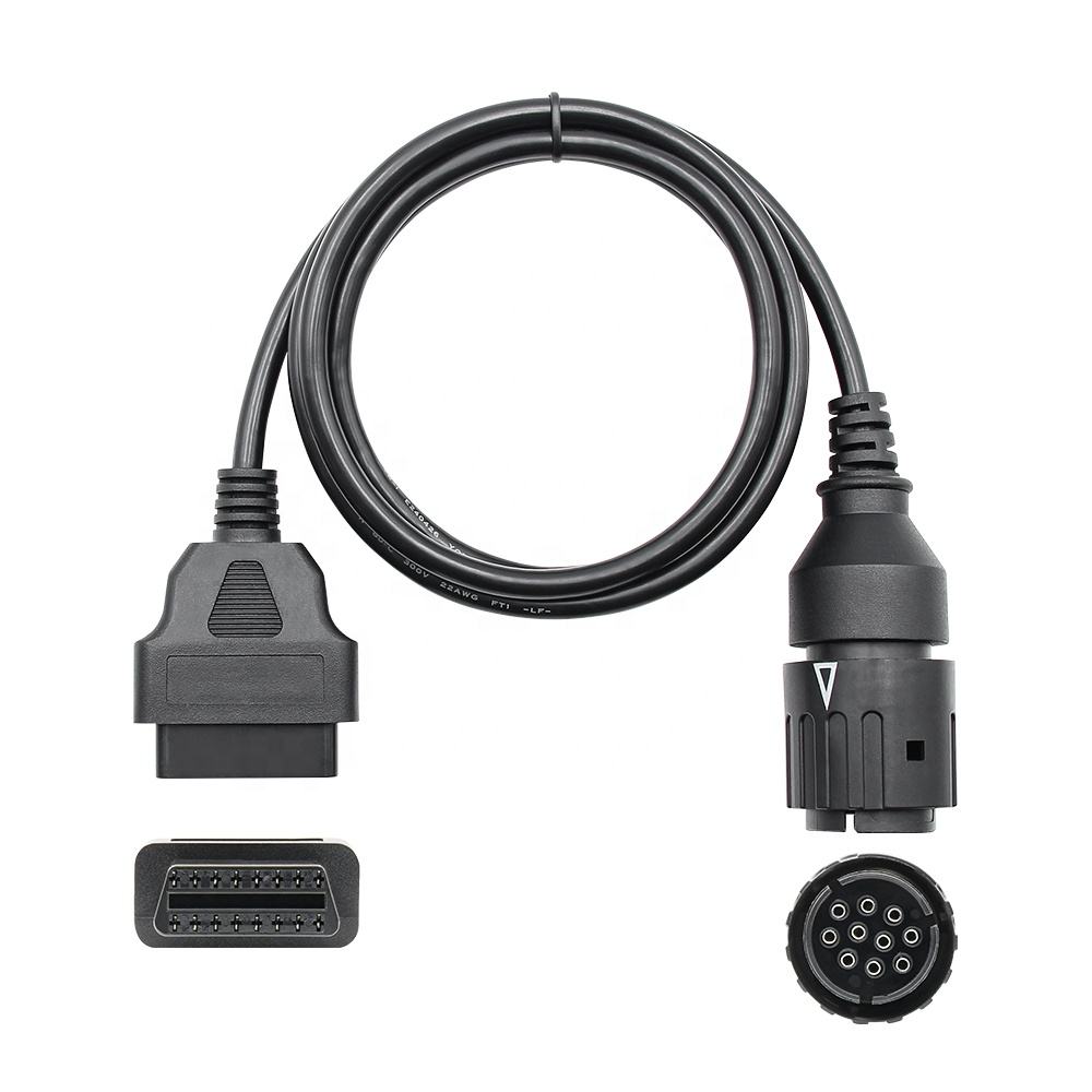 10pin till 16pin OBD2 Adapterkabel för BMW