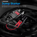 KONNWEI SA500 2000A 12V – startbooster med kompressor + powerbank