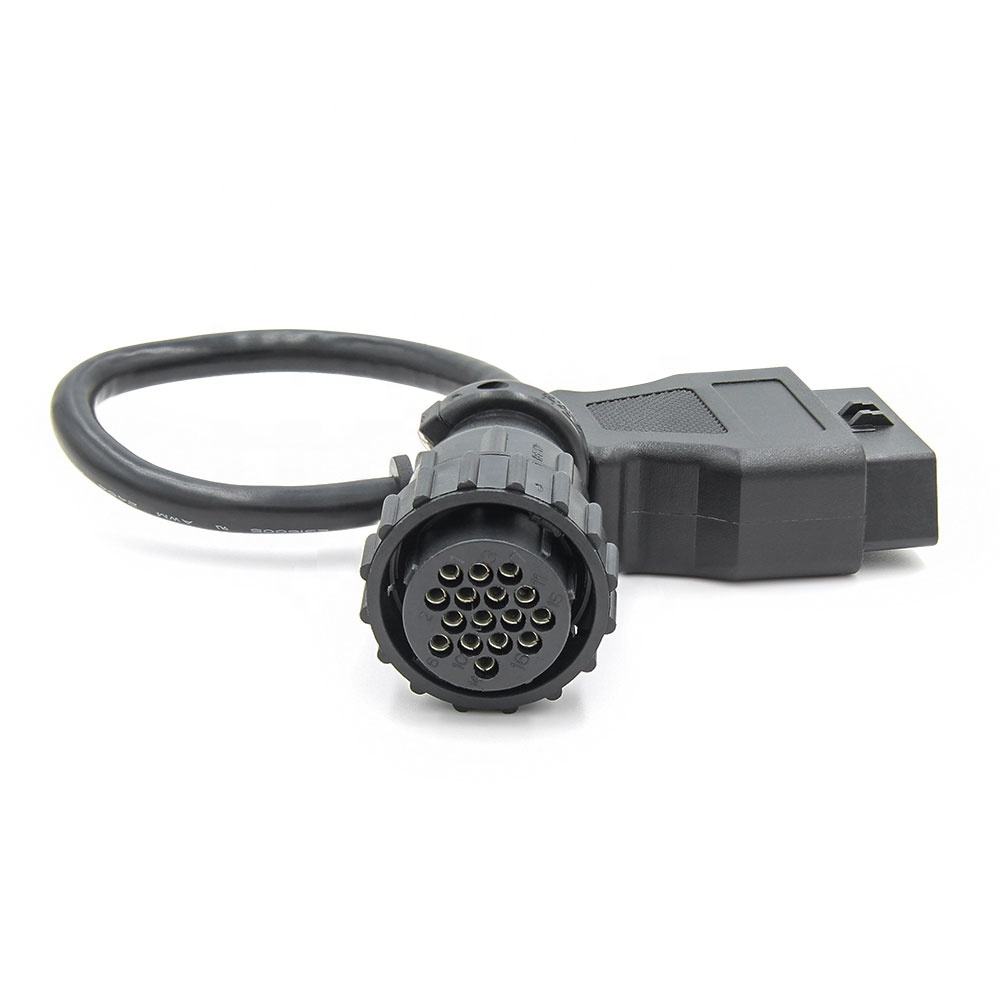 16 Pin Connector för Scania Heavy Duty OBD Kabel