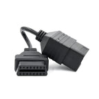 Toyota 17-Pin OBD1 till OBD2 16-Pin Adaptern