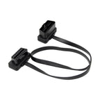 OBD2 Kabel Förlängning 16pin OBD Kabel 60cm 12v 24v