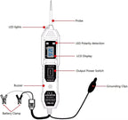 CNBJ-823 6–24V 8A Kretsprovare – LCD, polaritet, summer & arbetslampa Testverktyg