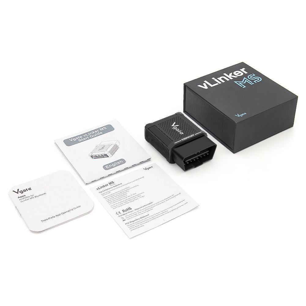 Vgate Vlinker MS ELM327 BT3.0 OBD2 Adapter