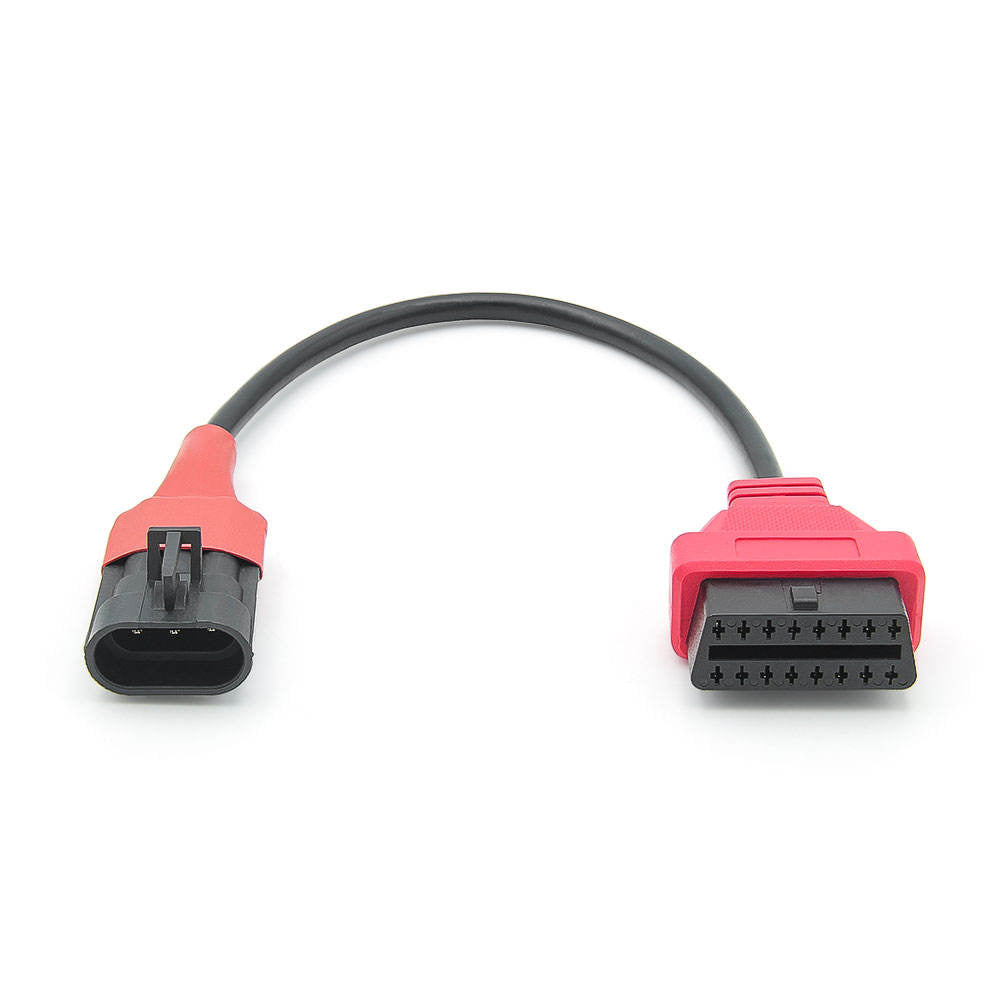 OBD Anslutningskabel för SYM Motorcyklar – 3PIN till OBD2 Adapter