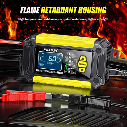FOXSUR FTC-1206 Bilbatteriladdare 6V/12V 6A