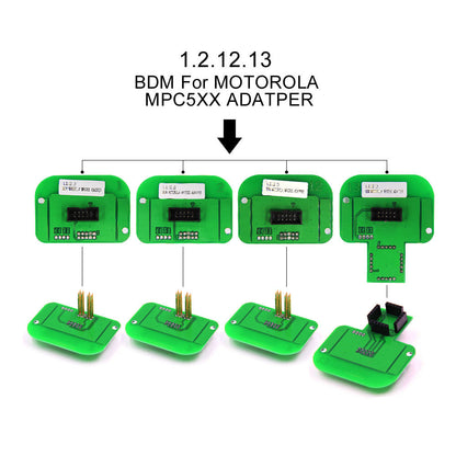 Full Set 22pcs BDM Adapters för ECU Programmering