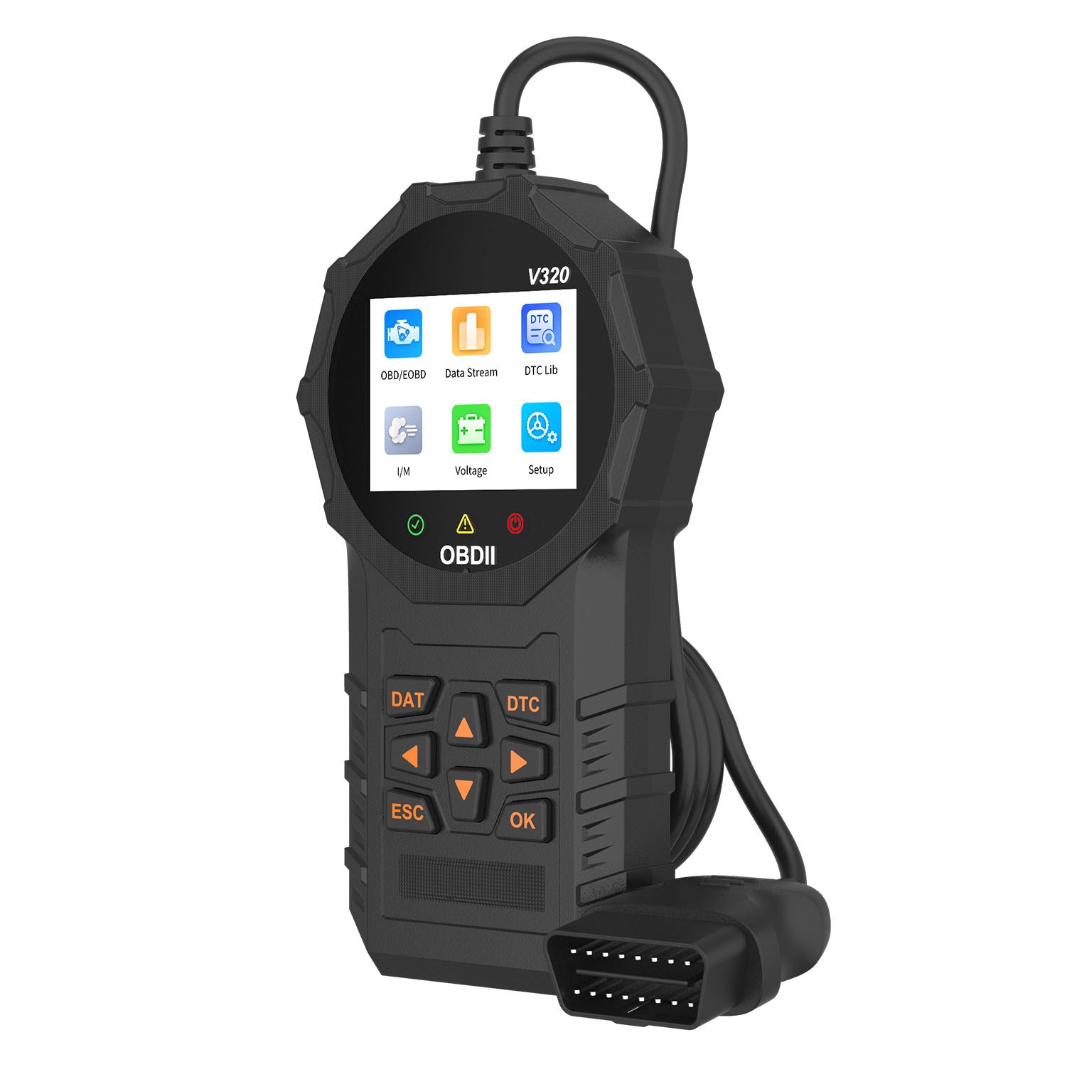 Hot Car Scanner V320 - OBD Diagnostik med 12 Funktioner