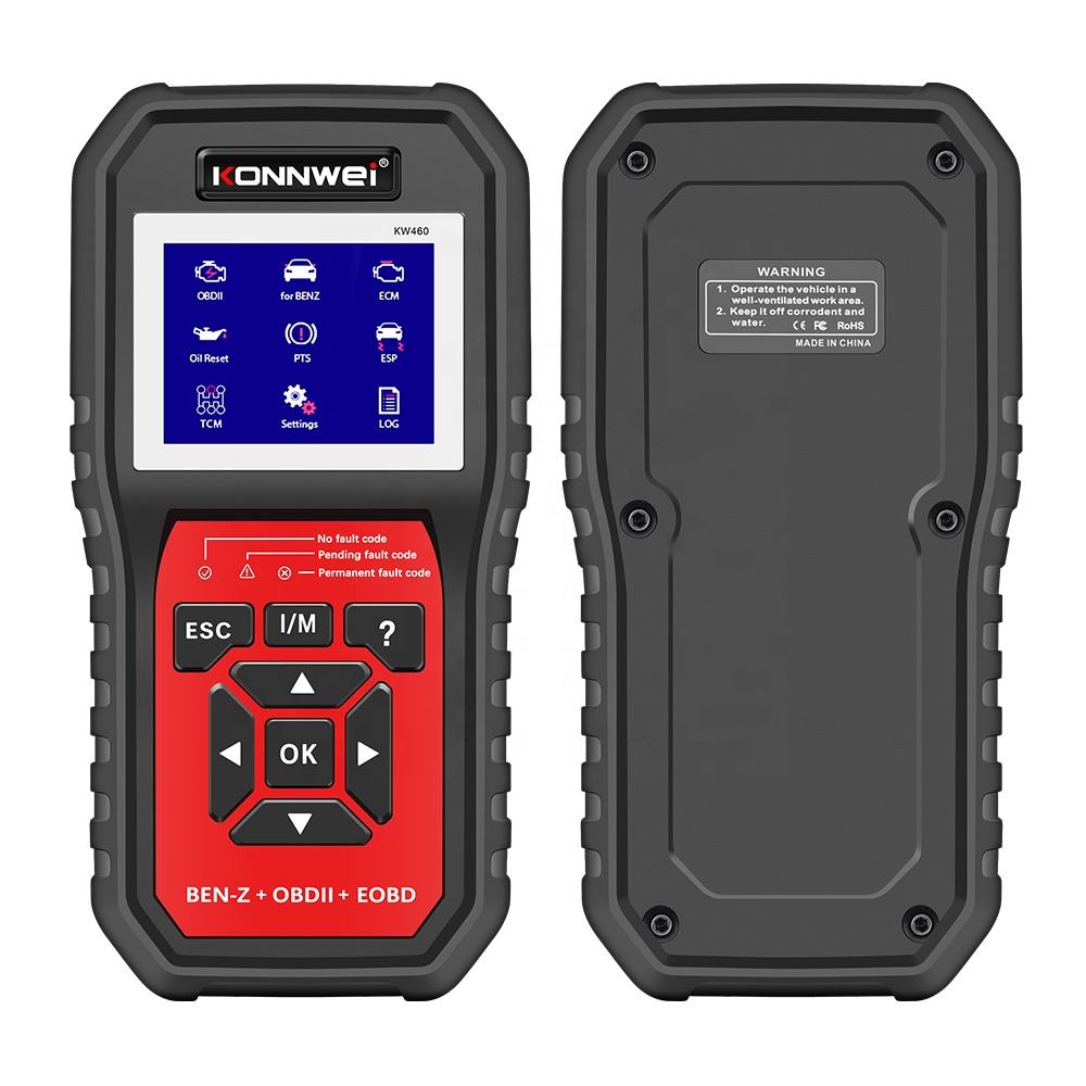 Konnwei KW460 OBD2 Bil Diagnos Scanner för Mercedes