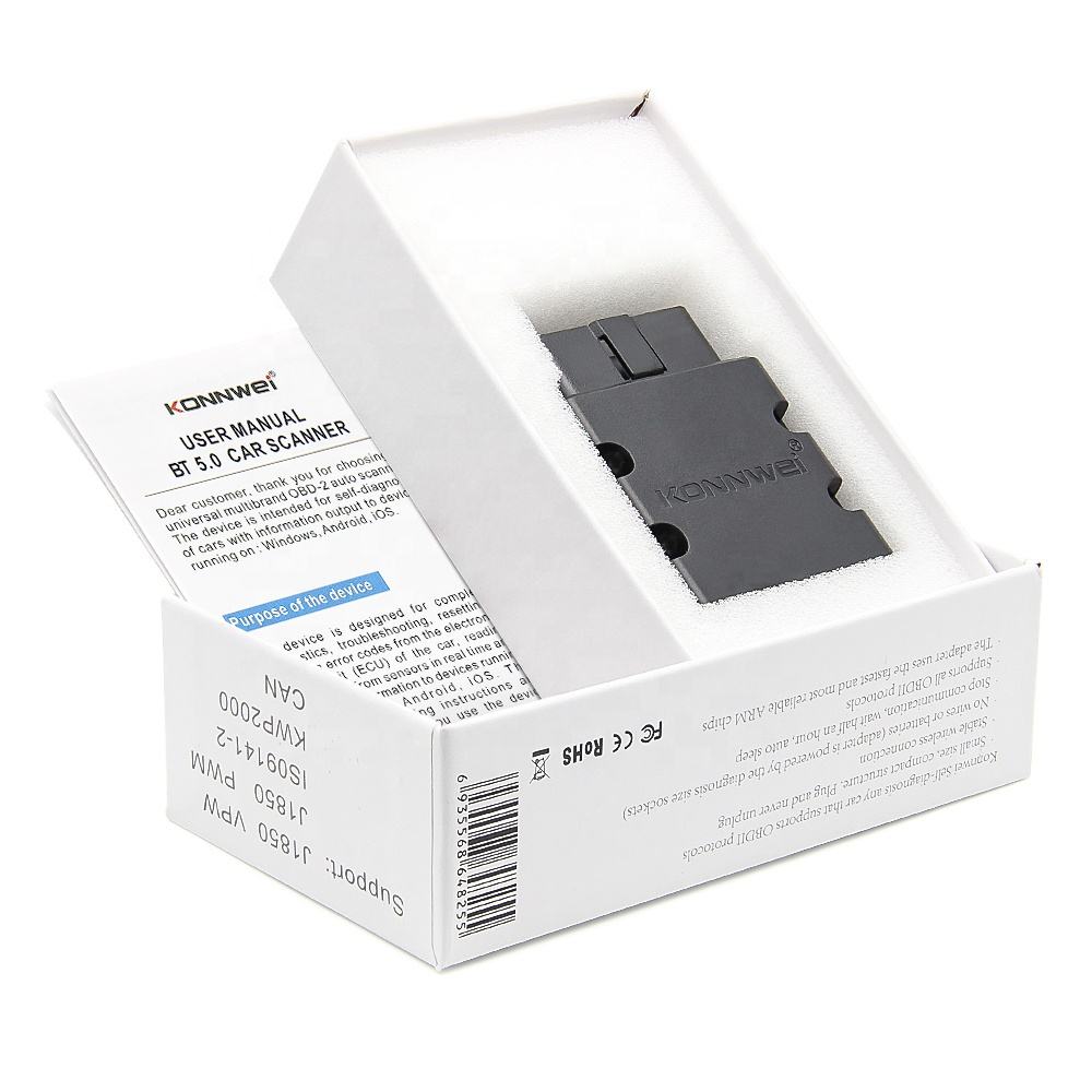 Konnwei KW902 OBD2 EOBD Scanner BT5.0