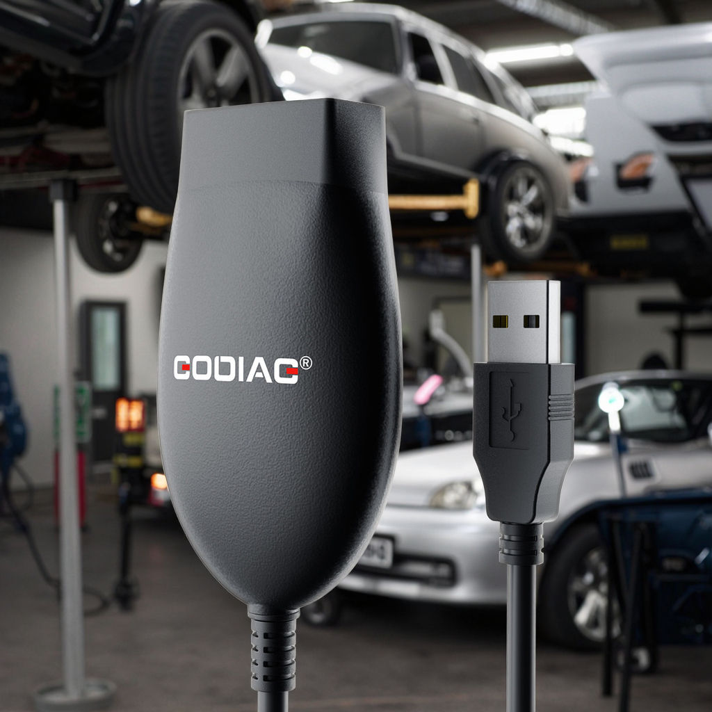 GODIAG GD101 J2534 Pass-Thru USB – J1979/OBD-II & ELM327-kompatibel diagnostikkabel till Ford & Mazda Felkodsläsare