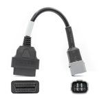 Motorkabel för Suzuki 6pin Adapter till 16pin OBD2 Connector